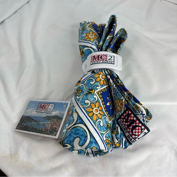 SAINT BARTH MC2 Light fabric mens swim shorts maiolica sunflower macro print - Picture 3 of 6